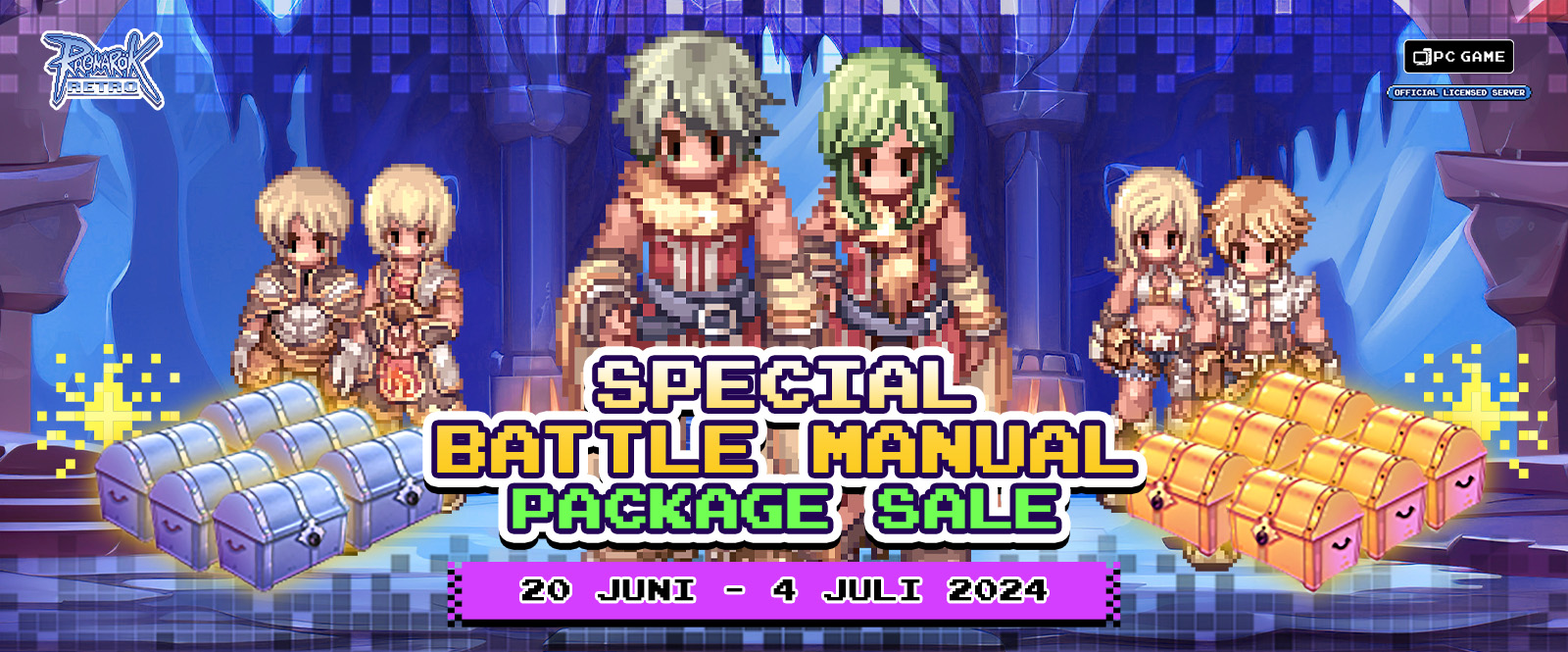 Ragnarok Retro Limited Battle Manual Package Sales June